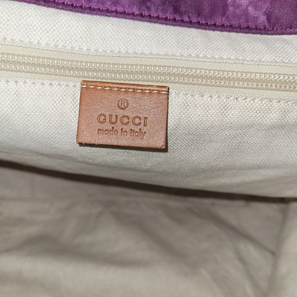 Gucci tote Purple - Picture 8 of 10